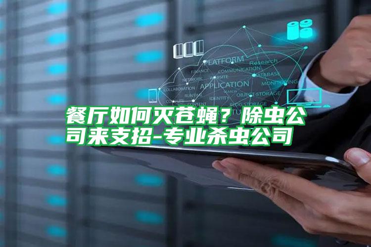 餐廳如何滅蒼蠅?除蟲公司來支招-專業(yè)殺蟲公司