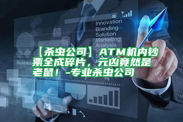 【殺蟲公司】ATM機(jī)內(nèi)鈔票全成碎片,元兇竟然是老鼠!-專業(yè)殺蟲公司