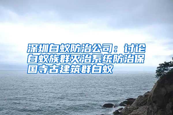 深圳白蟻防治公司:討論白蟻族群滅治系統(tǒng)防治保國寺古建筑群白蟻
