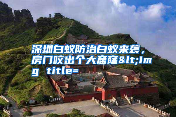 深圳白蟻防治白蟻來襲,房門咬出個大窟窿<img title=