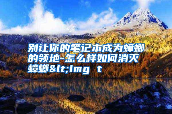 別讓你的筆記本成為蟑螂的領(lǐng)地-怎么樣如何消滅蟑螂<img t