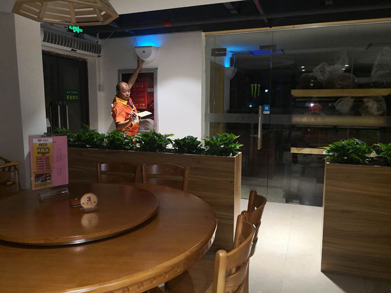 三合消殺酒樓消殺施工現(xiàn)場